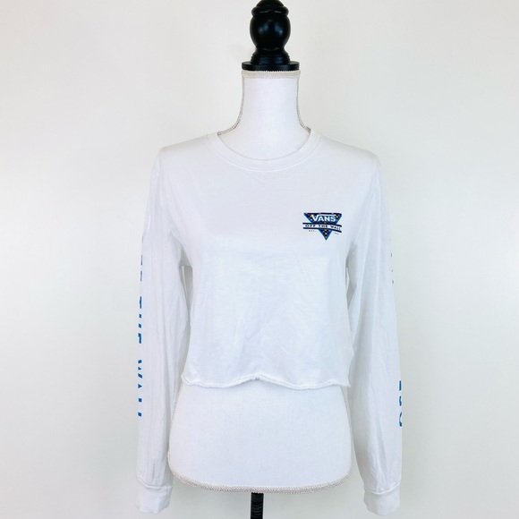 Vans Particulate Long Sleeve Crop Tee - Picture 4 of 12